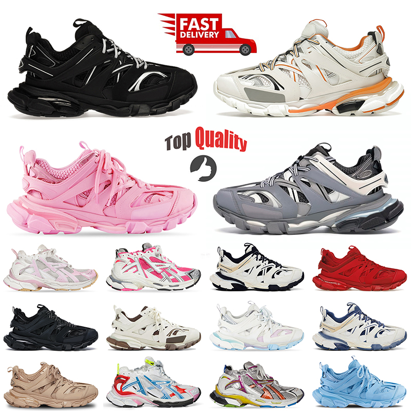Fashion Luxury 3 3.0 Designer Casual Shoes BURGUNDY Black Pink Red Top Quality Mens Womens Platform Sneakers Runners 7 7.5 Runner Loafers dhgate Trainers Size 35-46