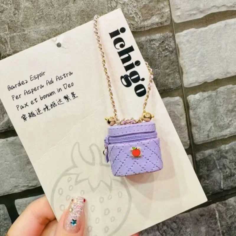 2024 Hot Sale Labubu Small Cloth Doll Bag Heart Stirring Macaron Small Fragrant Wind Mini Bag Matching Dolls Ornaments Girls ToyT250313