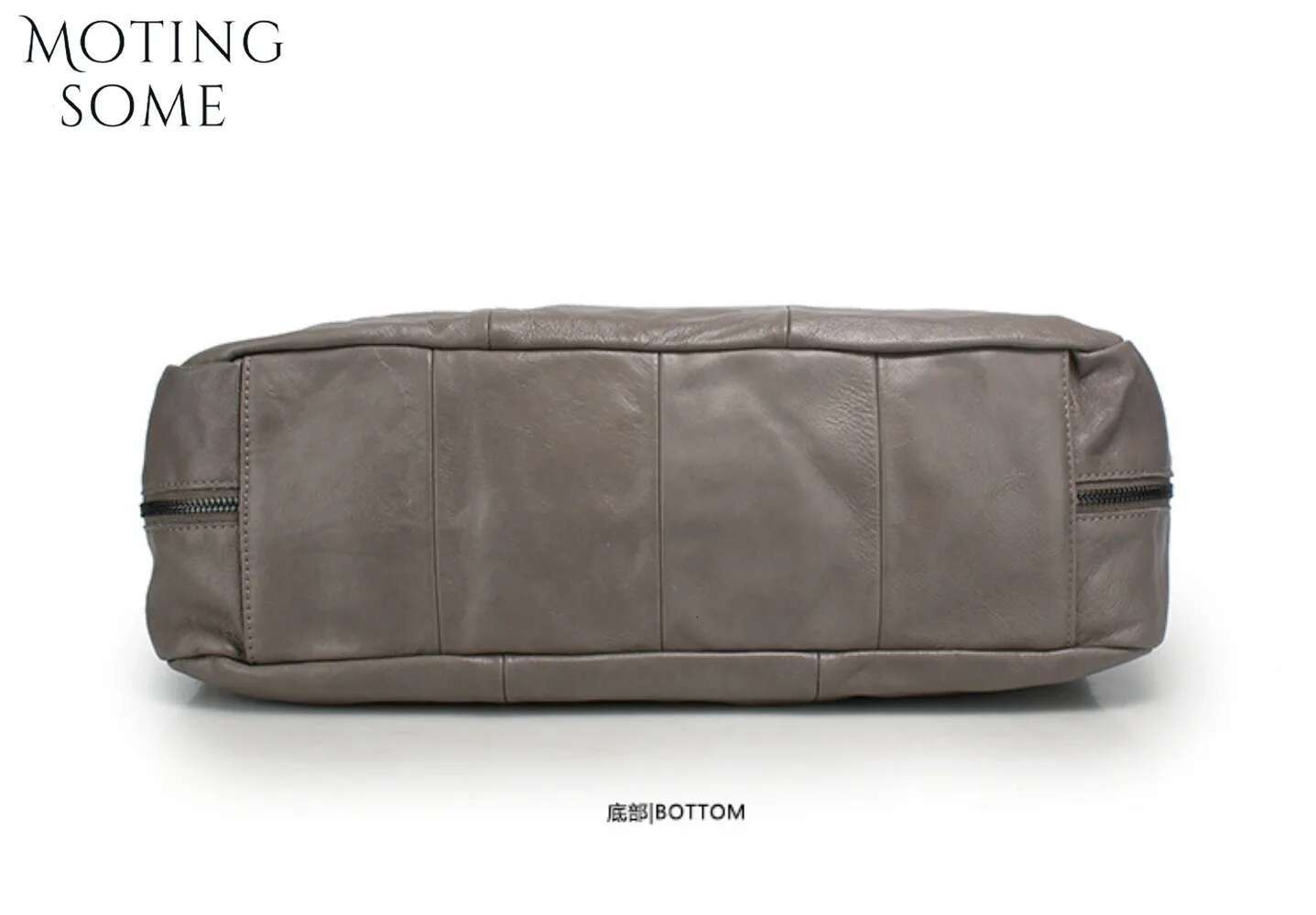 Motingsome Real Leather Handbag Large Capacity Shoulder Purses Crossbody Messenger Casual Simple Style Lady Tote 2024 New