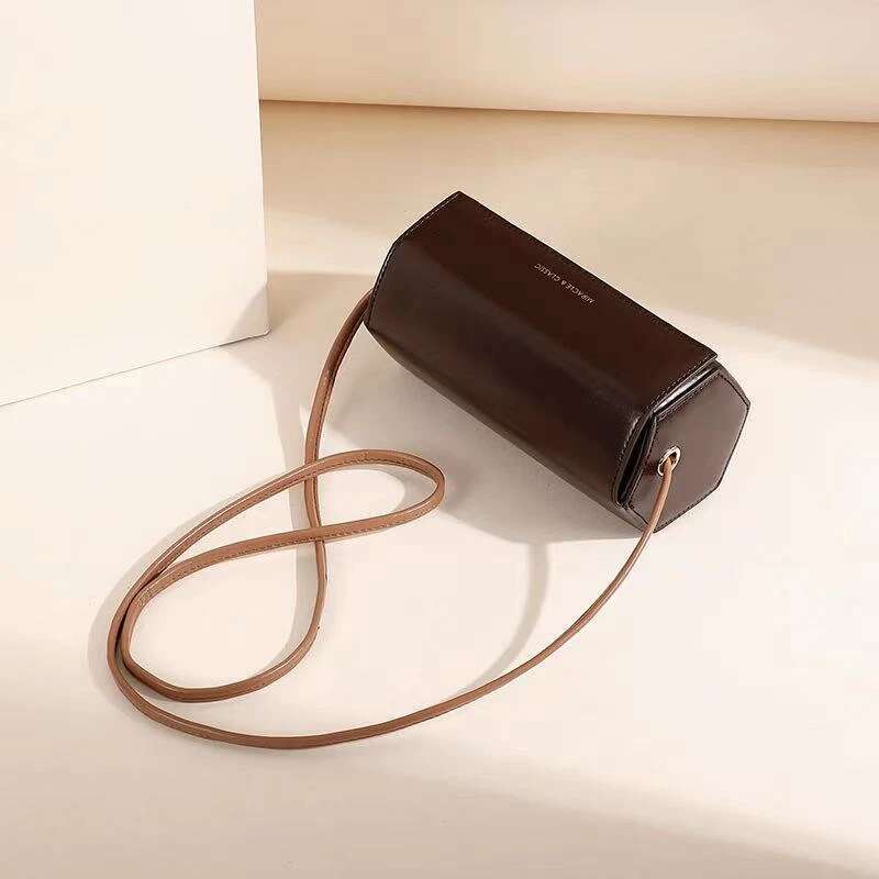 LMQ NEW Women Chic Design Ins Cyder Autumn Winter Fashion All-Match Messenger Bag Shoulder Strap Adjustable