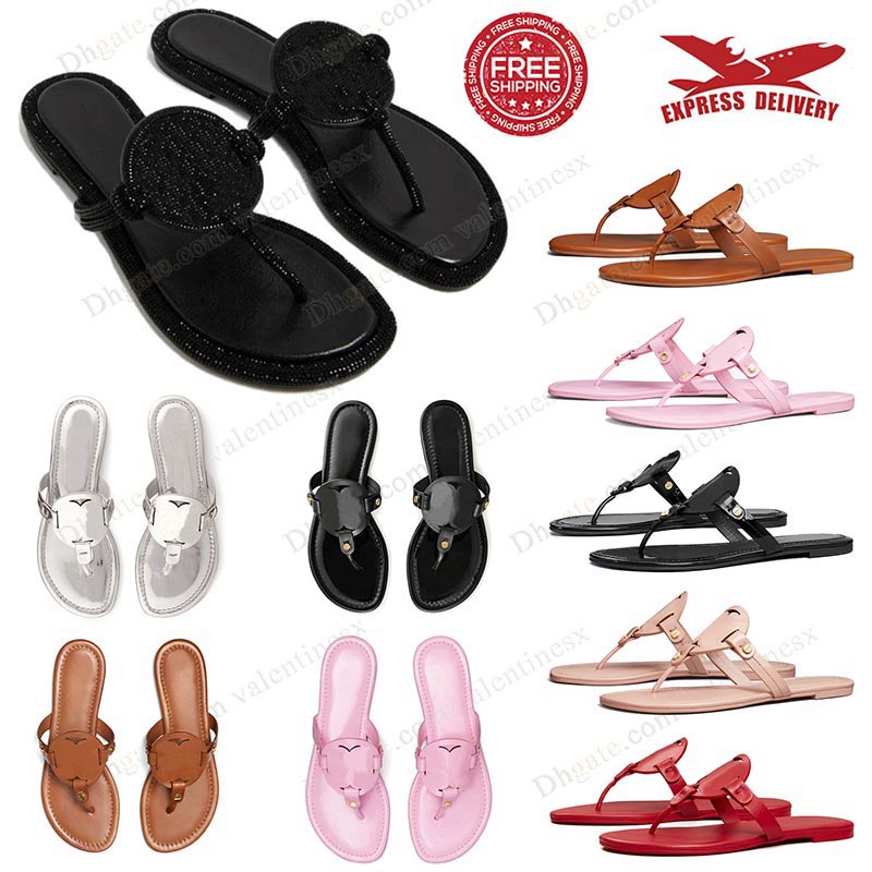 designer shoes woman sandal sandals women Flip flop flat mules slides Black pink slippers womens shoes home slipper dhgates Luxury summer sliders sandalias sandles