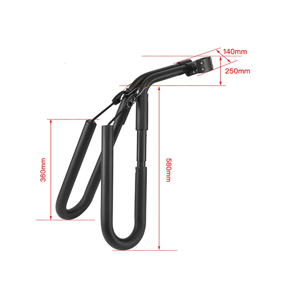 CZ-92 Bike Motorcycle Surfboard Rack Holder Portable Adjustable Motor Bike Side Surf Rack Wakeboard Surfboard 250221