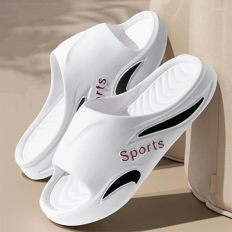 Slippers Indoor Outdoor Men 2025 Summer Lightweight Non Slip Beach Man Soft Thick Bottom Eva Cloud Slides Flip ps zhanyishengli