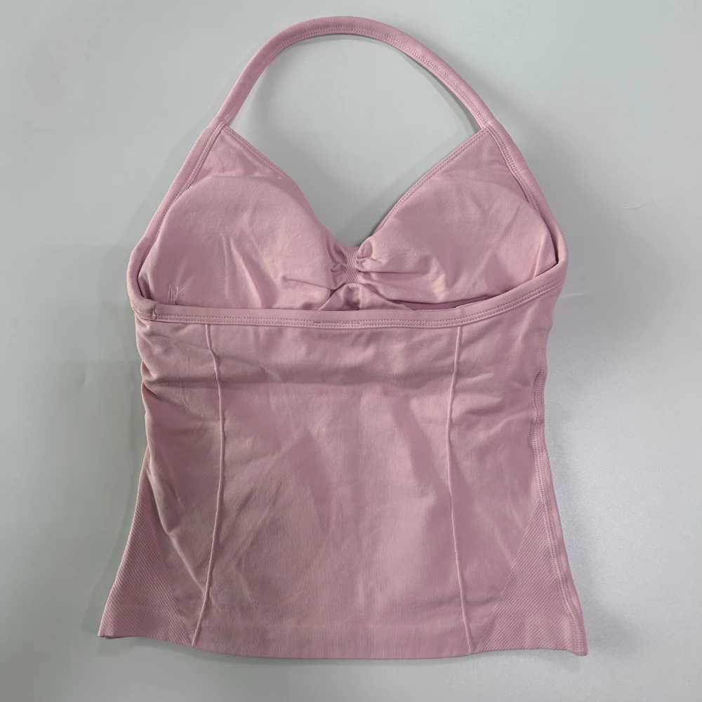 Active Shirts Tees New Releases Impact Longline Strappy Top Women Seaml Tank Tops Buit-in Bra Ruched Backl Gym Clothes Workout Top Y250312VO21