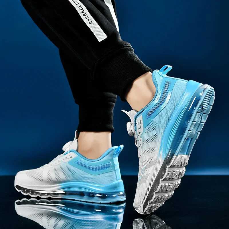 Large Size Air Cushion Running Shoes Men Jogging Sports Shoes Brand Design Sneakers Men Cfy Gym Training Shoes M Footwear Z250411