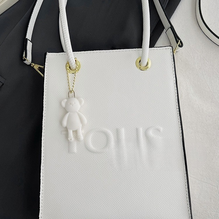Free Shipping New Designer Bag TOUS Fashionable Women's Shoulder Crossbody Bag Embossed Letter Handbag Wallet