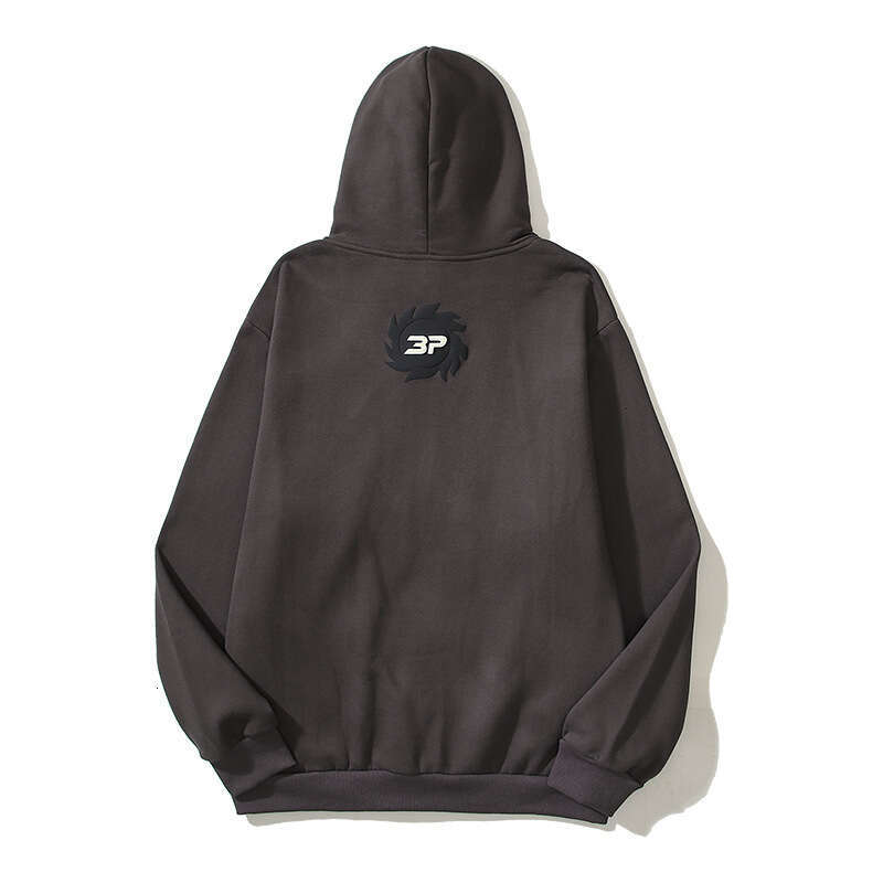 High Street Autumn and Winter New Cosmic Trajectory Skull Hair Bubble Hoodies, Trendy Hoodies