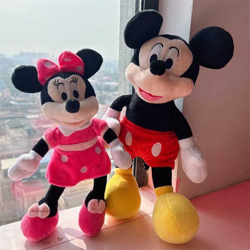 Disney Cute Pluto Donald Duck Stuffed Animation Goofy Doll Minnie Mouse Plush Movie Character Plush Toy Pillow Birthday Gift Girl Y250401