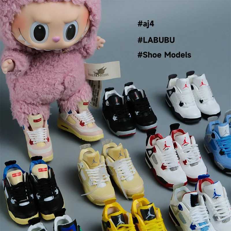2025 explosion labubu17cm shoe model 5cm vinyl toy hand-made blind box sneakers model decorT250313