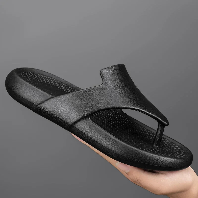 Mens Flip Flops Men Original s Shoes Male Sneakers Living Room Slippers for Man Genuine Leather Sandals House 250304