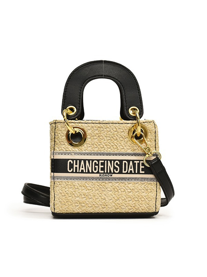 free shipping designer Shoulder Bags for woman Casual Fashion Knitting letter vintage Artwork flap