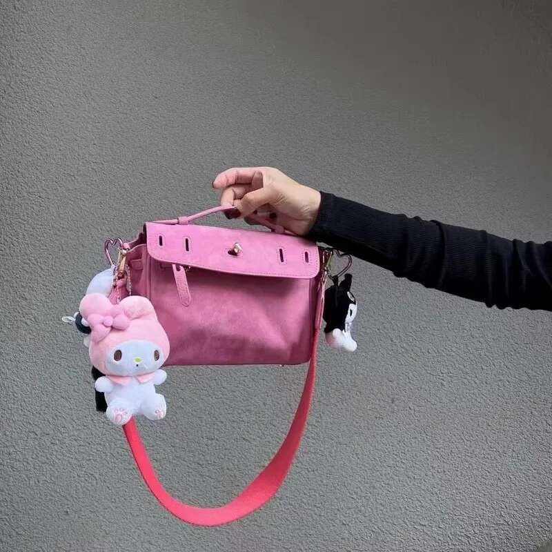 Small Bag Youth Women's Bags Ladies Shoulder Crossbody New Style Nubuck Leather Fashion Fancy High Quality 2024 Lady Sale