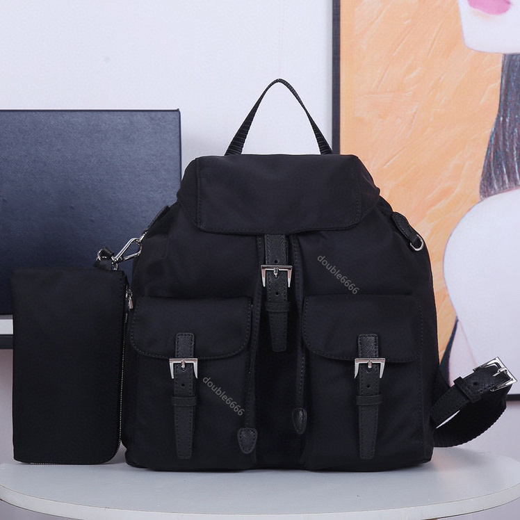 Top Luxury men nylon Backpack Style Designer Bags Totes Women messenger bag Shoulder Bag letter zipper women Interior Compartment coin purse wallets