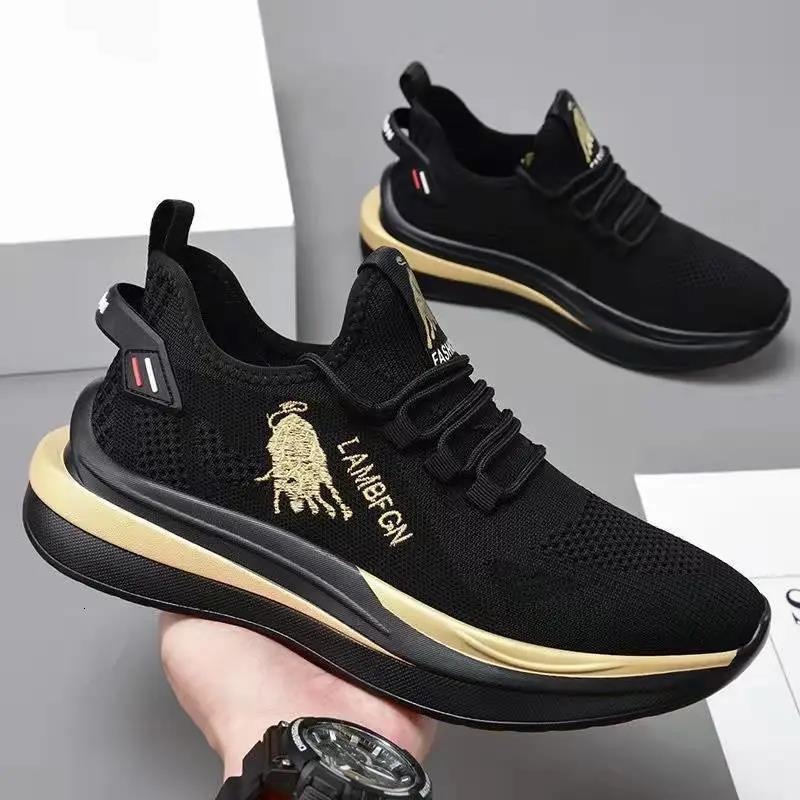 2025 new men's summer designer trend fashion breathable sports fashion versatile running men's shoes casual and comfortable