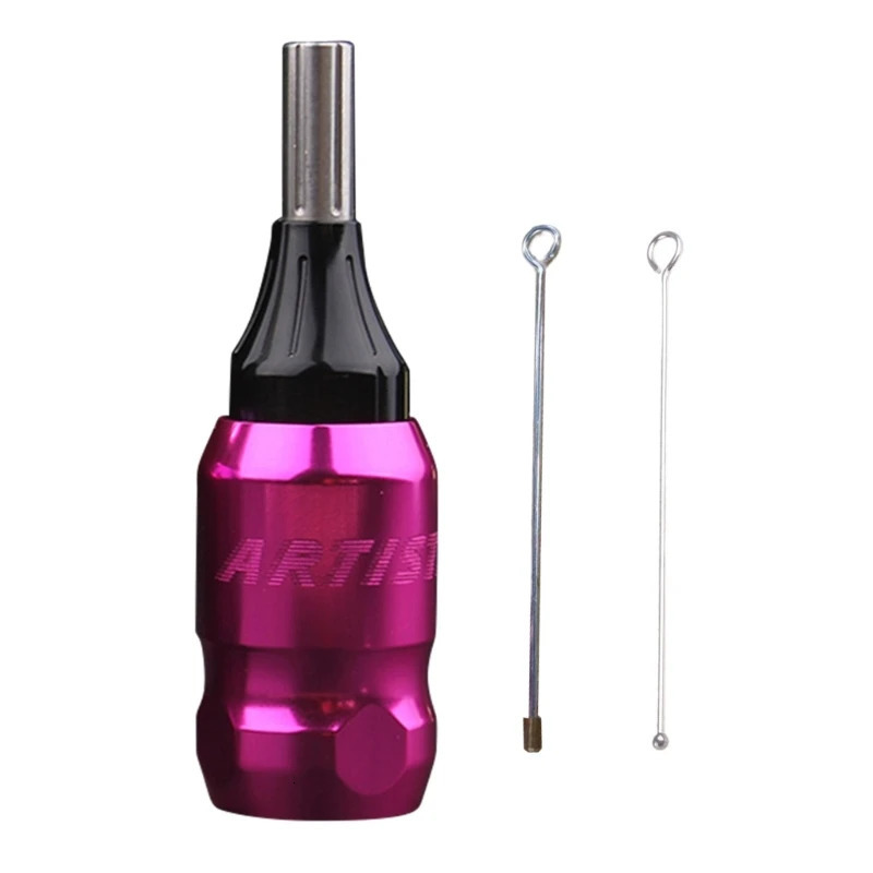 Aluminum Alloy Cartridge Grips Professional Adjustable Twist Handle Tube for Tattoo Machine Tips Supply Body Art Parts 250306