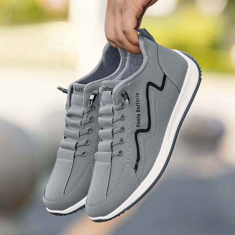 2025 new sports shoes with breathable and comfortable soles, soft casual men's shoes designed by trendy and fashionable youth running shoes