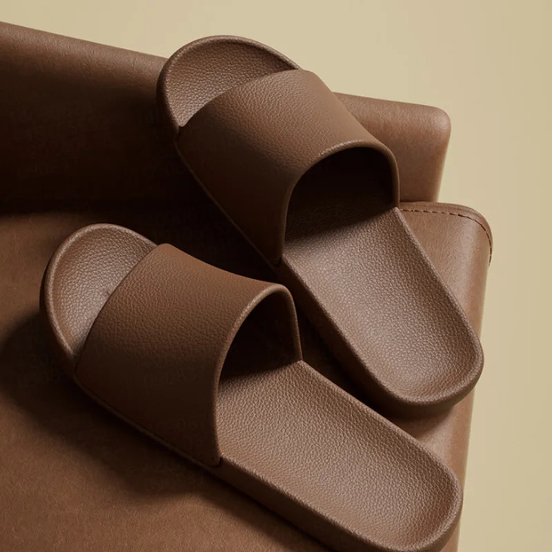 Summer Women Indoor Slippers Floor Flat Shoes EVA Flip Flops Female Nonslip Bathroom Home Beach Sandals 250304