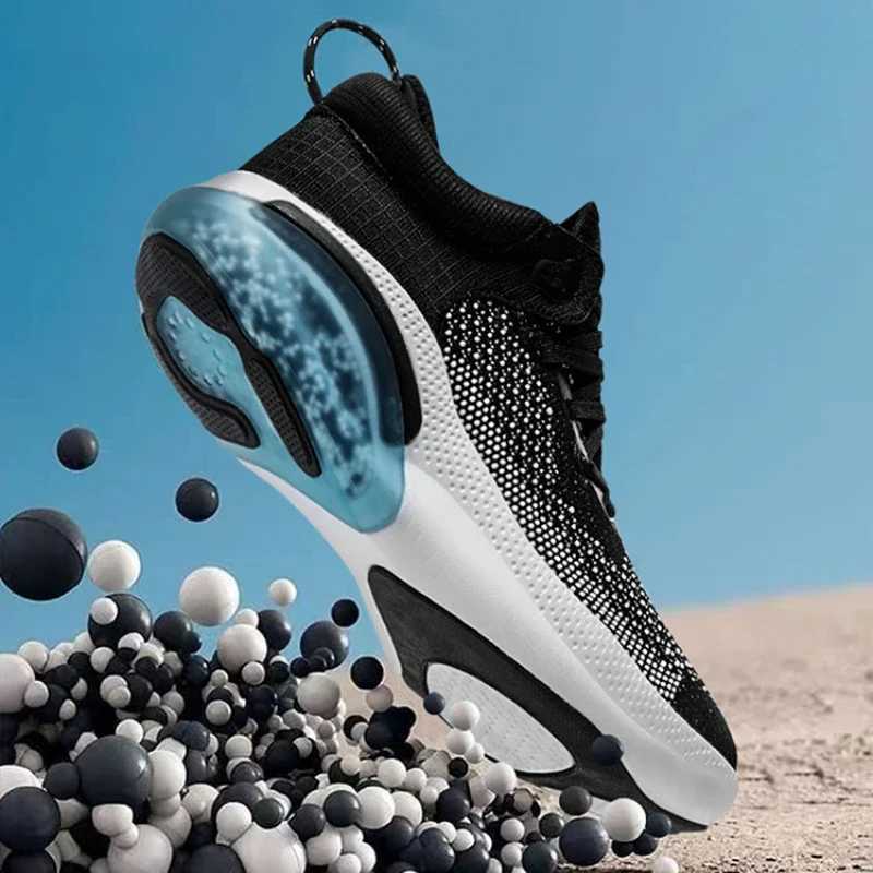 Couples Sneakers Grane Air Cushion Unisex Light Breathable Running Cfortable Mesh White Walking Shoes Wen Tenis Mascino Z250411