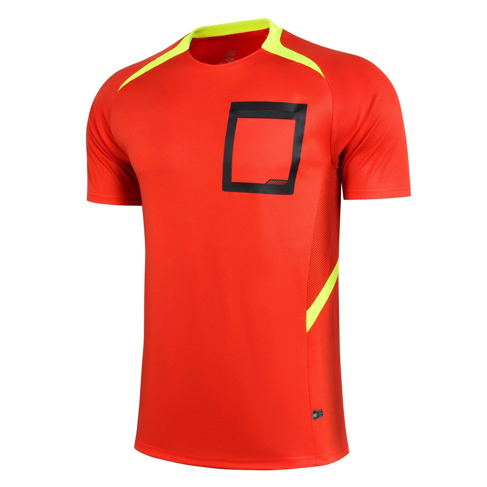 Men Professional Uniforms Rugby Soccer Football Referee Jerseys Pockets Judge Short Sleeve Shirts Breathable Quick Dry