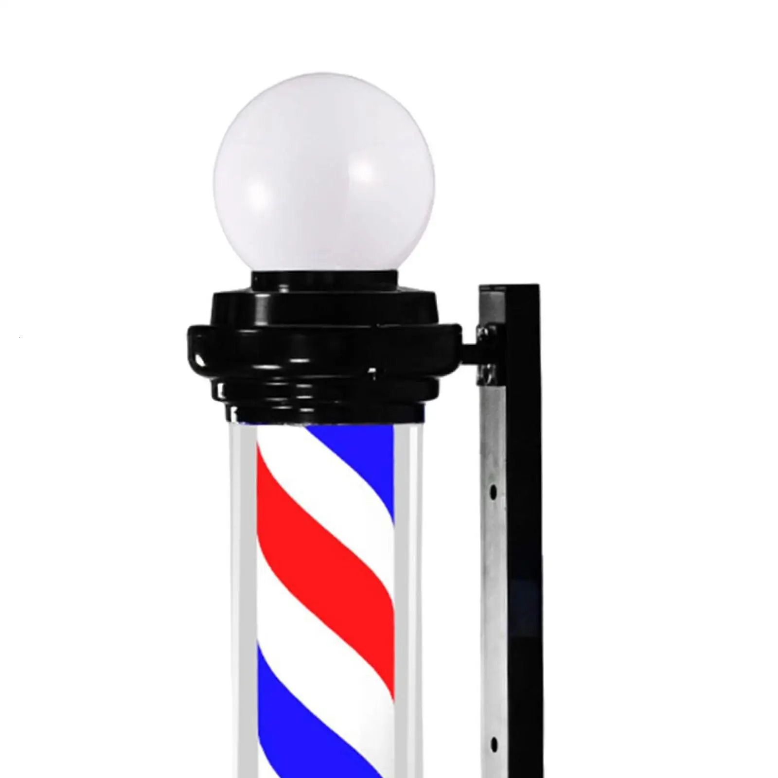 23.6 inch barbershop pole light classic logo rotating strip light salon open logo light used for outdoor and indoor barbershops in salons 250312