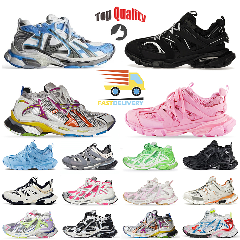 Fashion Luxury Runners 7.0 7 Designer Casual Shoes Women Mens BURGUNDY 3.0 3 White Black Pink Grey dhgate Trainers Runner Oversized Platform Vintage Loafers Sneakers