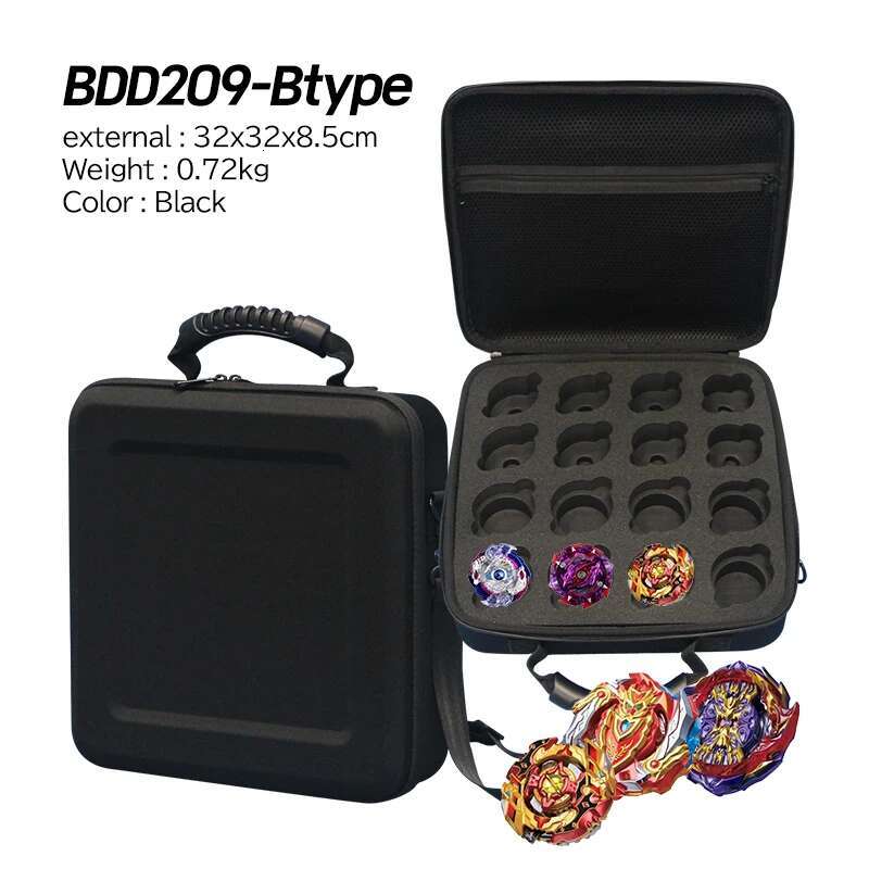 Bdd209-Type B 32X32x8.5Cm Beyblade Storage Bag Top Case EVA Case