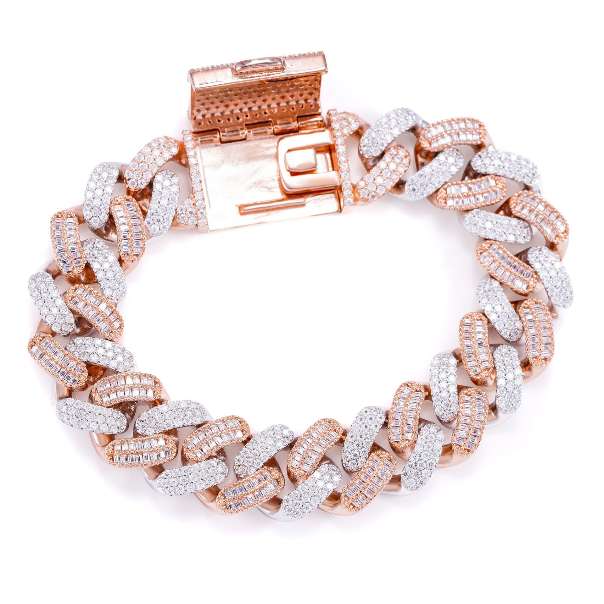 16mm Moissanite S925 Silver Cuban Necklace For Men Iced Out Chain Hip Hop Jewelry Pass Diamonds Tester With GRA Free Shipping