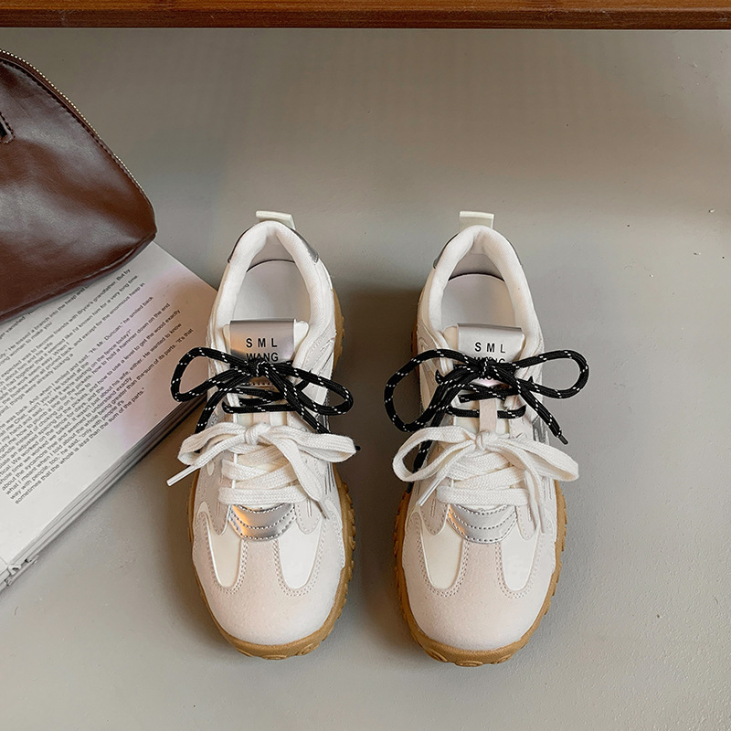 2025 New Spring Small Niche Thick Bottom German Training Shoes with Increased Interior Height, Designer Trendy Fashion Casual Sports Shoes