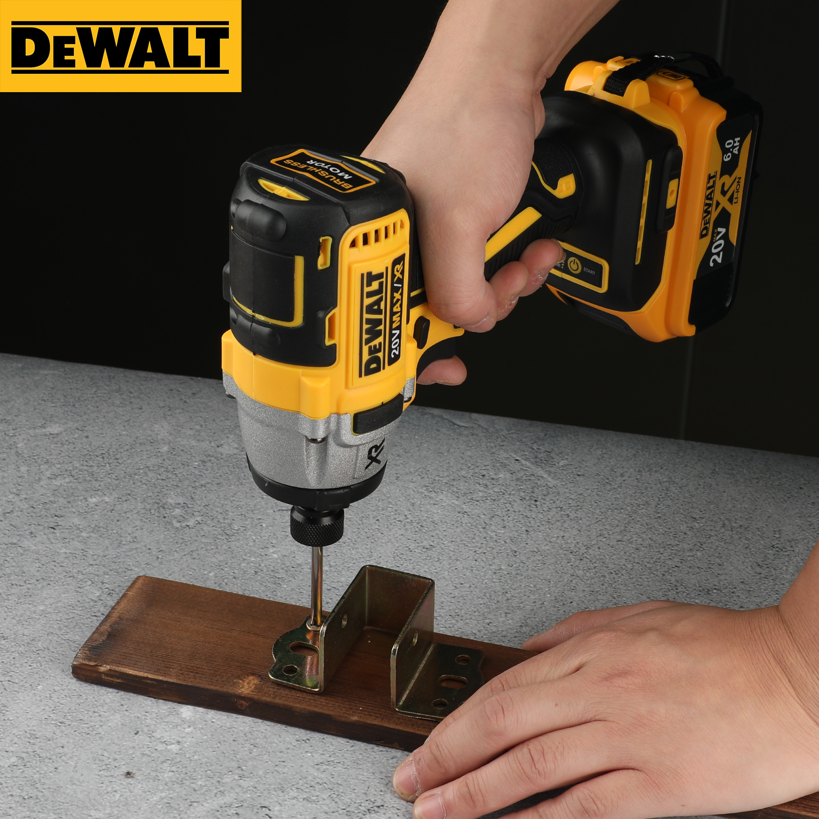 Dewalt DCF887 DEWALT 20V MAX XTREME Cordless Brushless 1/4 in Impact Driver Drill Kit(only tool)