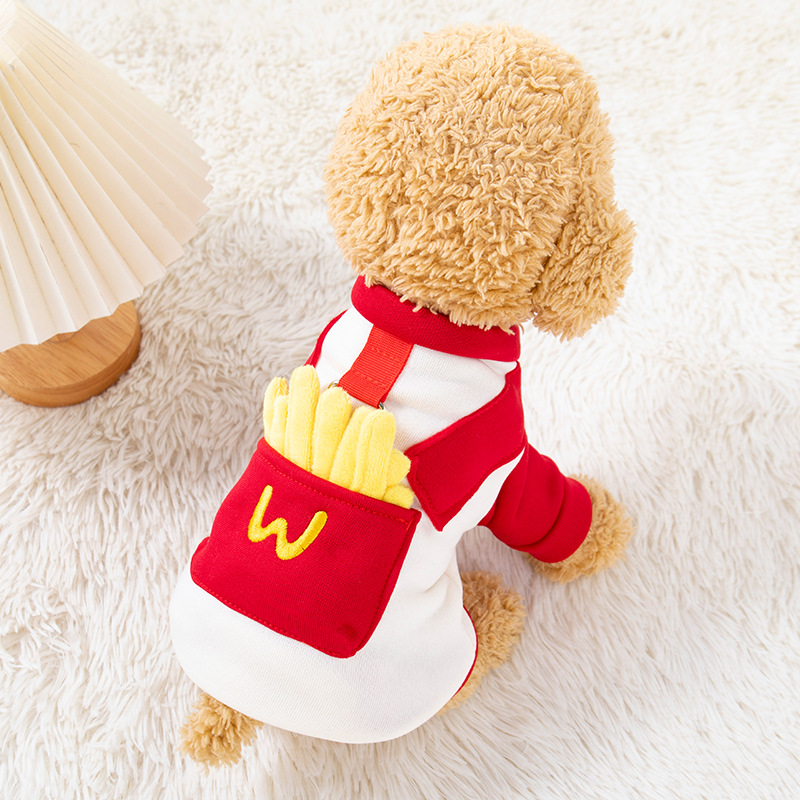 Stylish Canine Knit Hoodie | Warm Fleece Pet Outfit for Cats and Puppies (S-M)