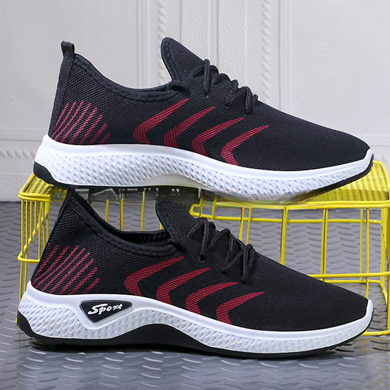 2025 new men's mesh soft sole lace up single shoe, shallow mouth designer, trendy and fashionable low top flat sports shoes, men's running s