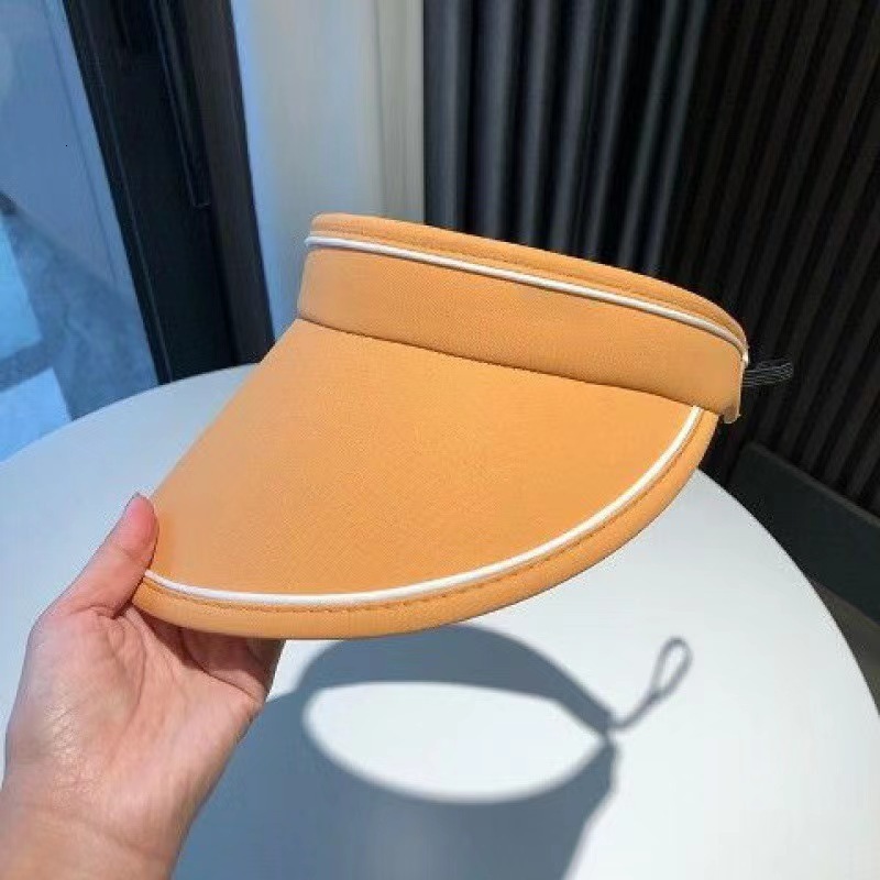 baseball cap New Women's Summer Big brimmed Sports Internet Celebrity UV Sunscreen Cute Cycg Headband Fisherman's Hat