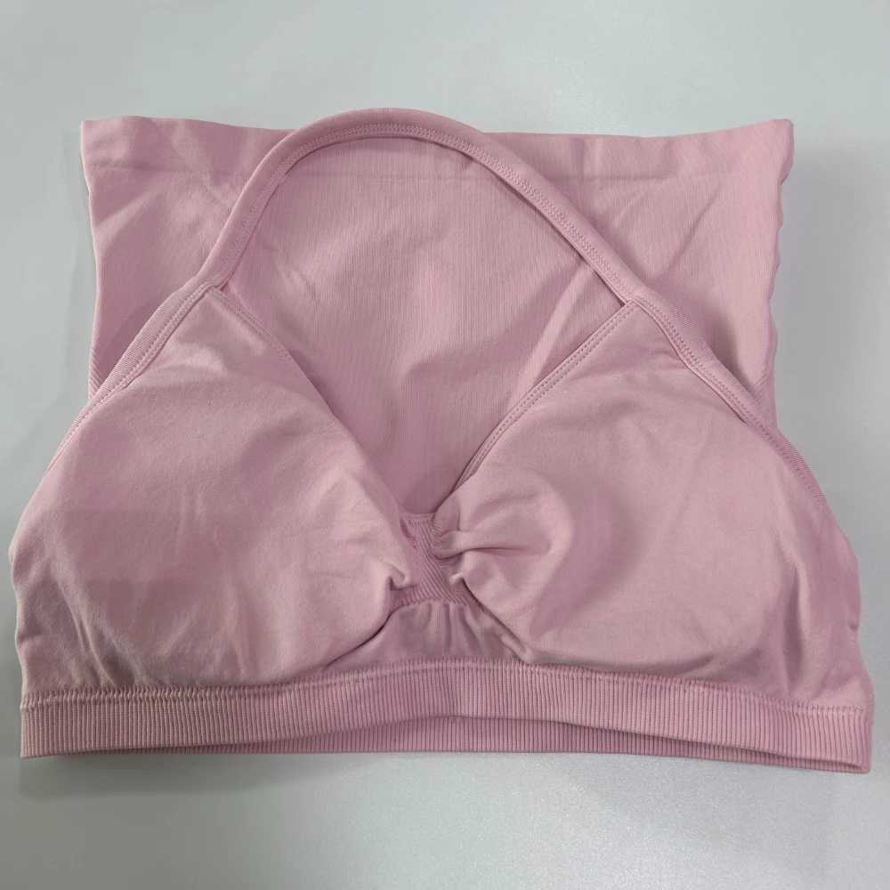 Active Shirts Tees New Releases Impact Longline Strappy Top Women Seaml Tank Tops Buit-in Bra Ruched Backl Gym Clothes Workout Top Y250312VO21