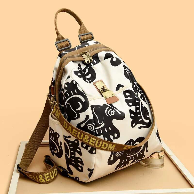 2025 Lightweight Multi Functional Designer Women s Fashion Backpack Canvas Travel Leisure Backpack Oxford Cloth Men s And Women s Storage Bag Househol