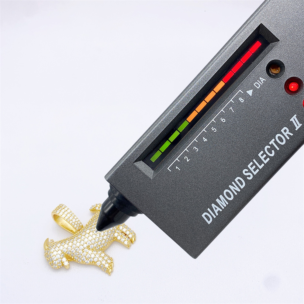 Hiphop jewelry sier moissanite hip-hop lamb pendant trend