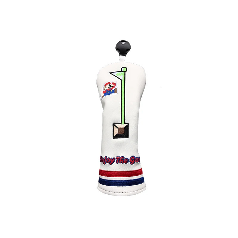 Mary Golf Wood Cover Driver Fairway Hybrid Putter Cover Waterproof Protector Set Soft Durable Golf headCovers 250312