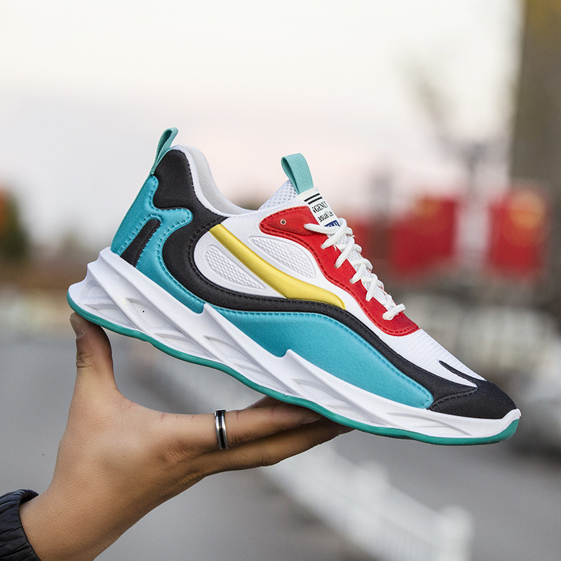 2025 New Men's Thick Designer Trendy Fashion Multi functional Leisure Breathable Mesh Soft soled Sports Shoes