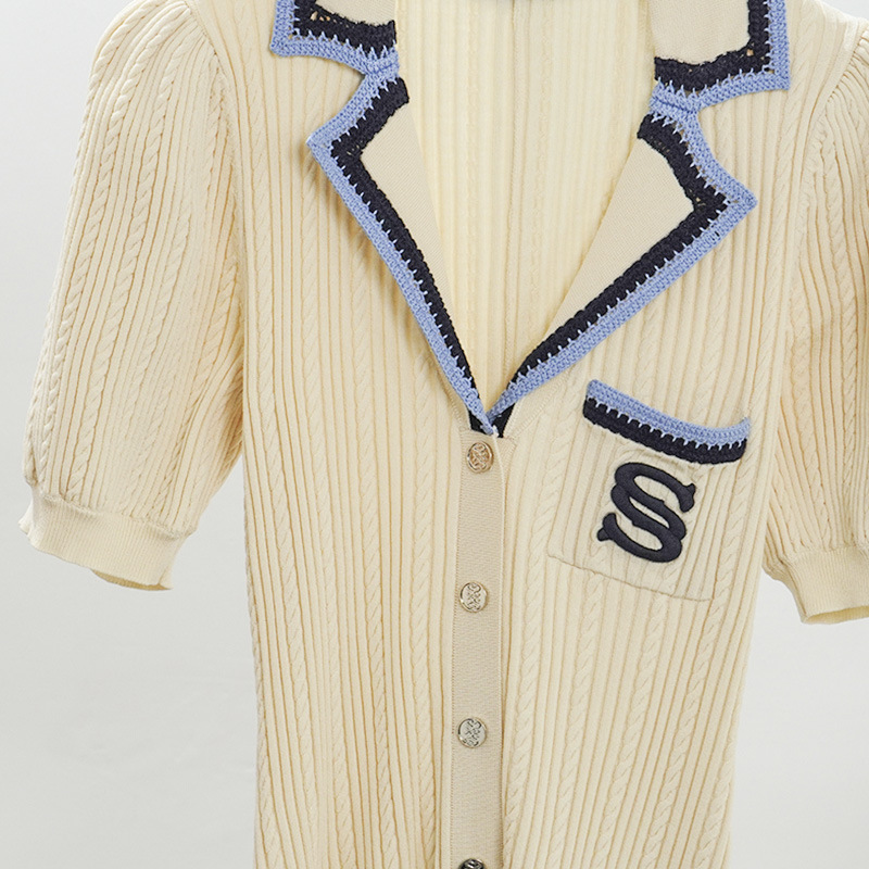 B90 Shoulder Pad French Dress Summer New Design Waist Long Dress