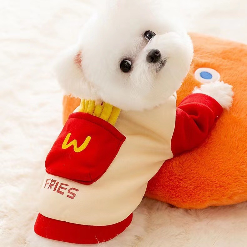 Stylish Canine Knit Hoodie | Warm Fleece Pet Outfit for Cats and Puppies (S-M)