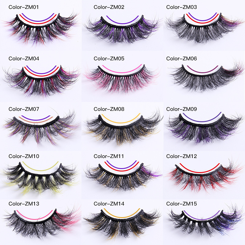 False Fluffy Hair Short Natural Wholesale Lashes Vendors Mink Eyelashes X250925