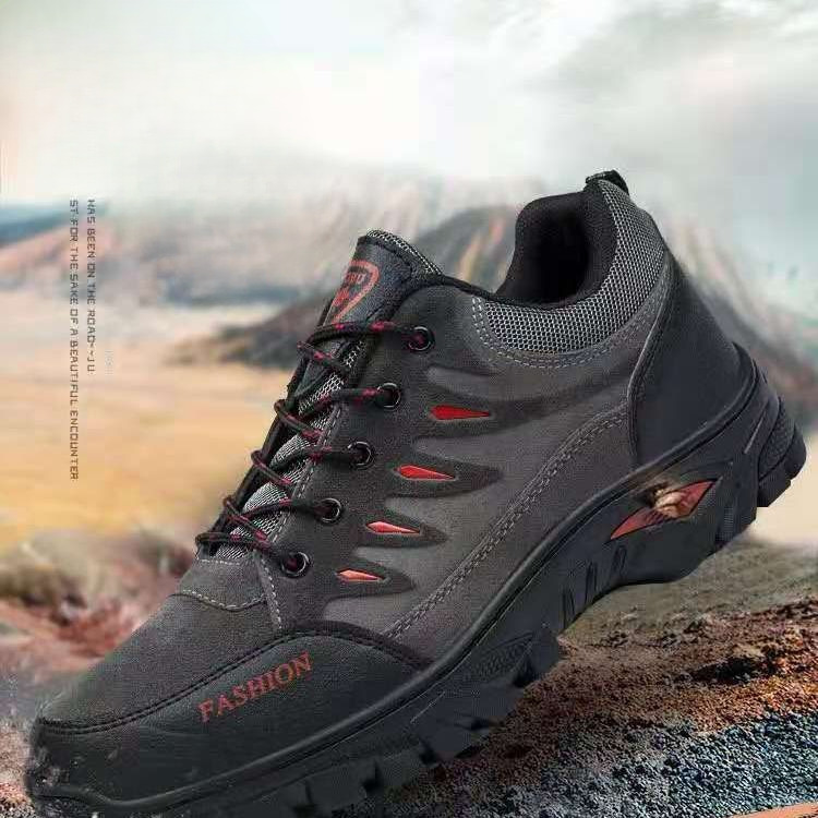 2025 New Mountaineering Designer Trendy Fashion Korean Edition Fashion Leisure Sports Outdoor Hiking Comfortable Work Men's Shoes