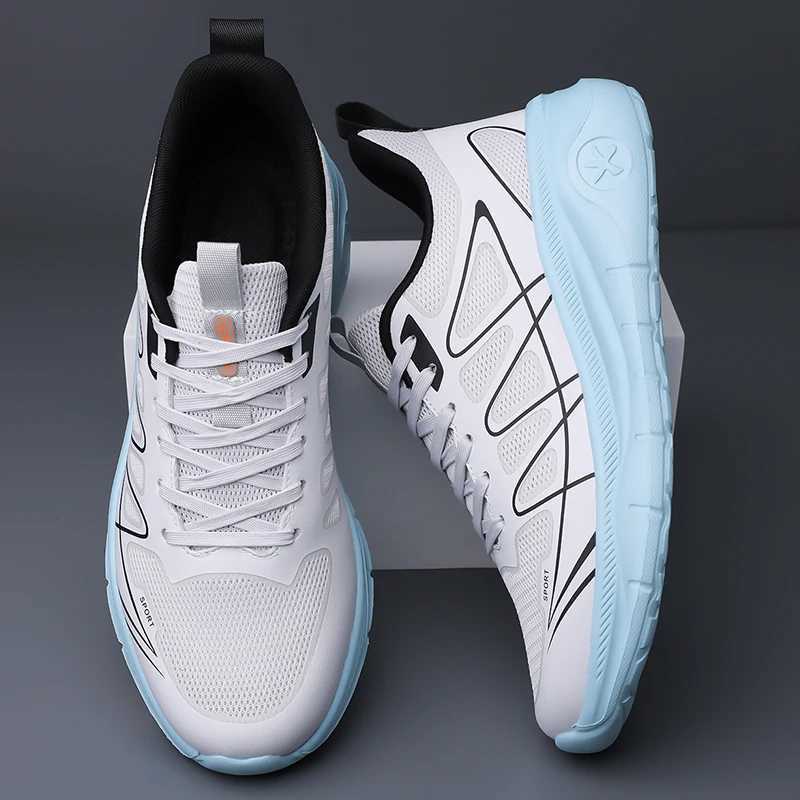 Light Cfy Mens Running Shoes Mesh Breathable Sports Jogging Shoes Outdoor Sneakres Men Leisure Walking Shoes M Footwear Z250411