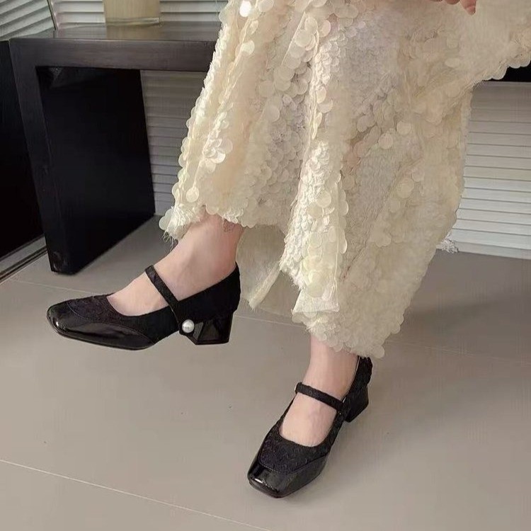 Designer sandal free Shipping High-heeled slippers Pair it with chunky heels Outerwear sandals Spring summer autumn winter slippers