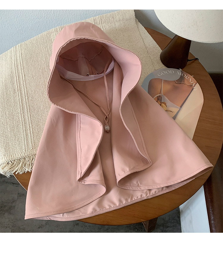 baseball cap UPF50+Sunscreen for Women's Summer 2025 New Shawl with Large brims and UV resistant Sunscreen Hat