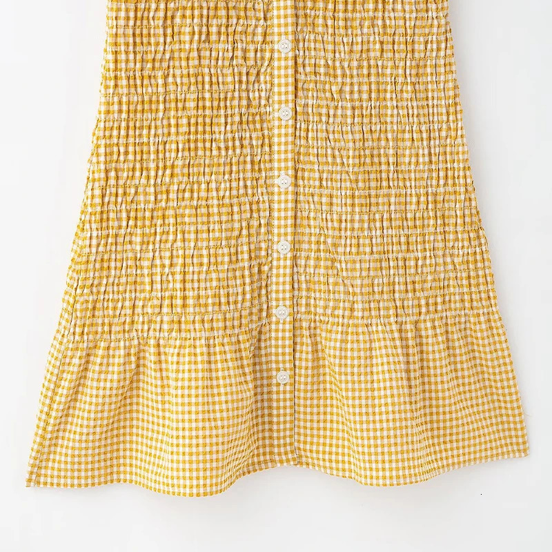 Willshela Womens Fashion Plain Single Chest Mini Dress Retro Collar Short Sleeve 250313