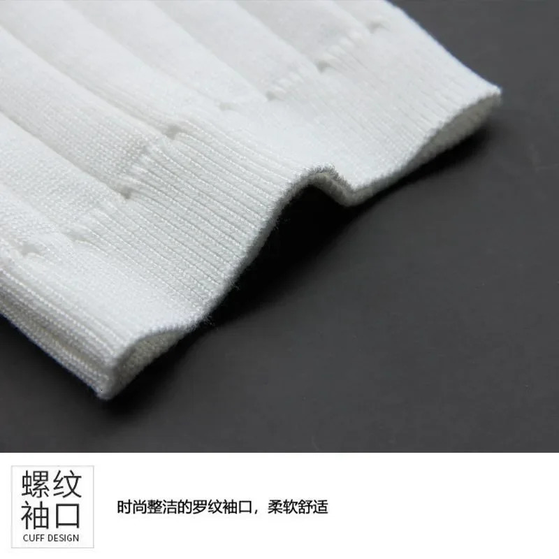 Mens short sleeved Tshirt with Vneck casual knitted stripe top fully matched solid color floral soft slim fit breathable 250313