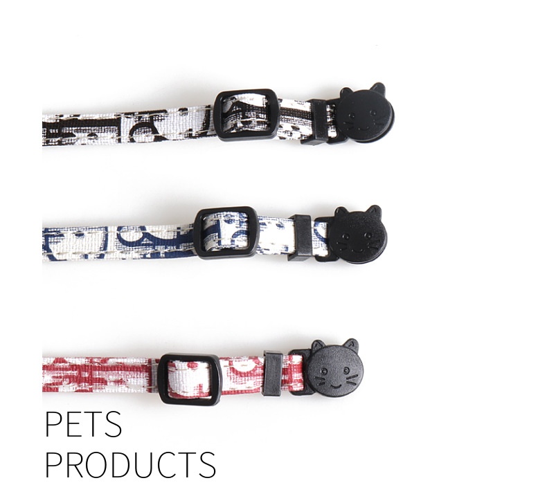 Cat Collars, Breakaway Premium Bowtie Collars for Small Dogs and Cats, Adjustable Kitten Collars with Bowtie and Bell 18-28cm, Lightweight Elegant Cat