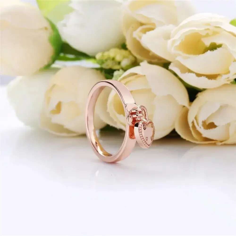 High Quality S925 Snake 925 Sterling Silver Pretty Ring Wrapped Open Infinity Ring Heart-Shaped Padlock DIY Jewelry