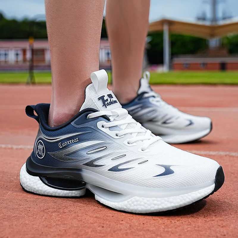 Professional Running Shoes For Men Lightweight Breathable Mesh Soft Sneakers 2024 New Mens Outdoor Sports Tennis Walking Shoes Z250411