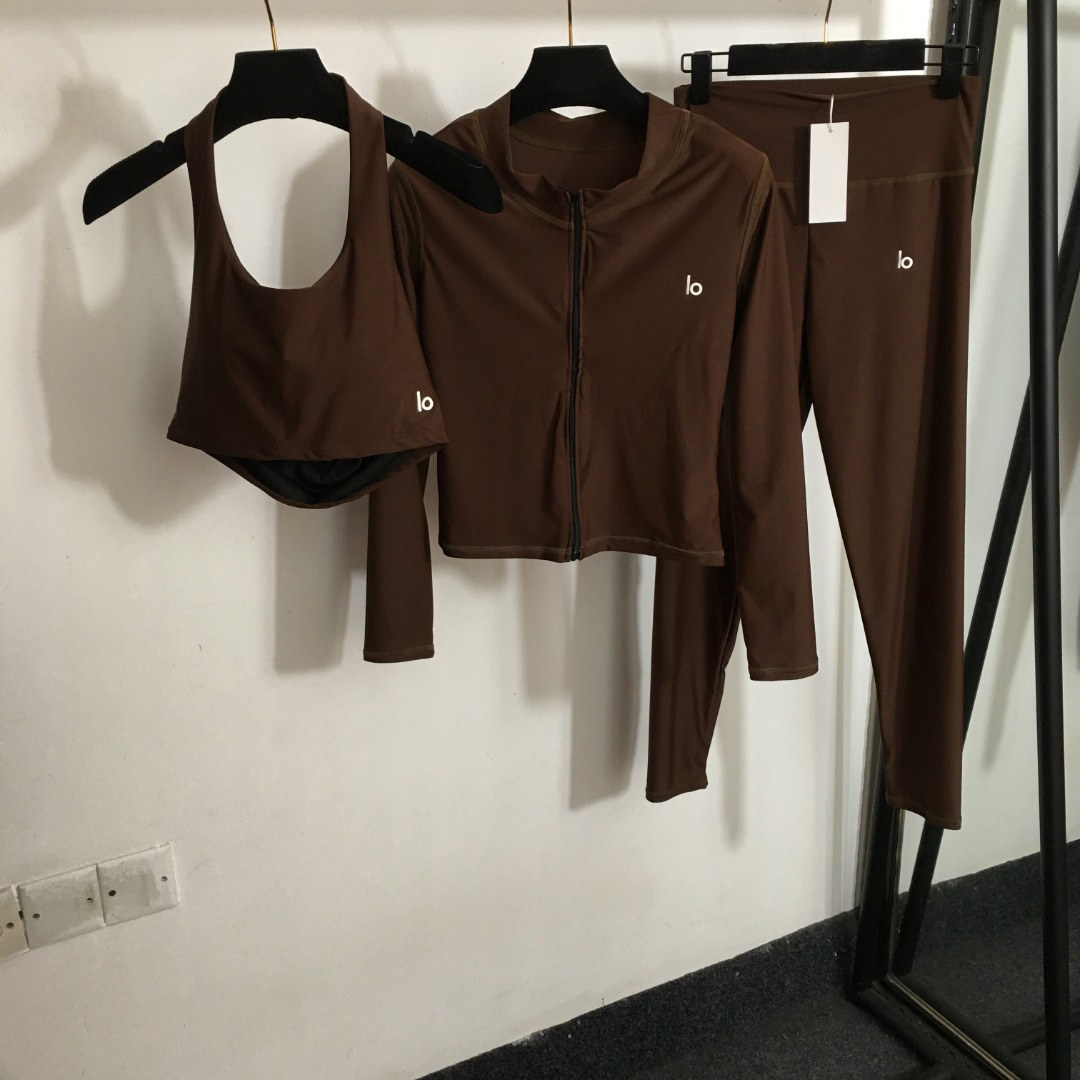 jacket women designer tracksuit girl brand summer two piece set fashion letter logo ladies Hanging neck vest women zip jacket lady Leggings pants Mar 12